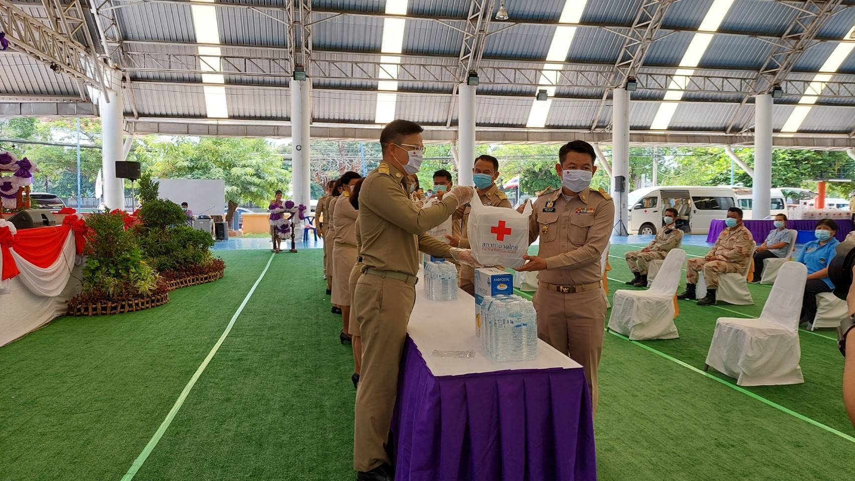 ﻿สำนักงานบังคับคดีจังหวัดบุรีรัมย์ มอบอาหารให้แก่ประชาชน ในพื้นที่จังหวัดบุรีรัมย์